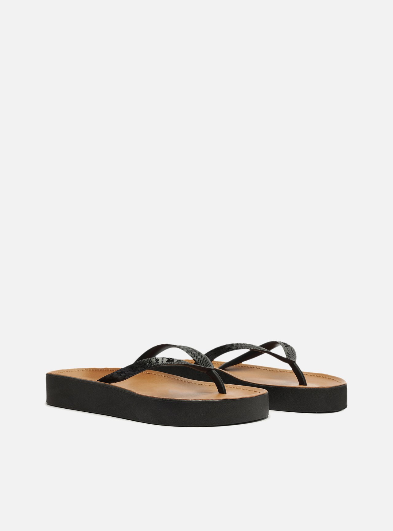 Chinelo de Dedo Preto Fit Midi Brizza — foto 4