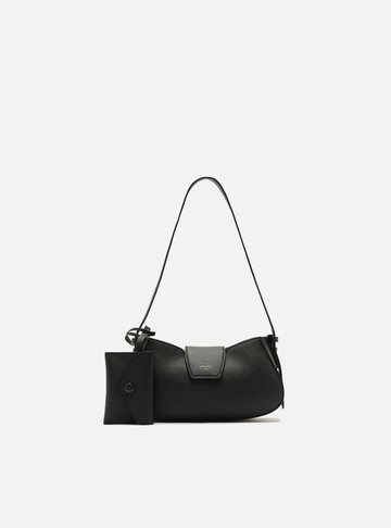 Bolsa Tiracolo Preta Pequena