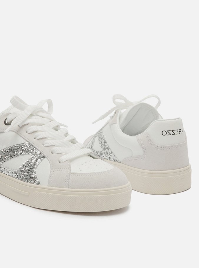 Tênis Branco Couro Urban Brilhos