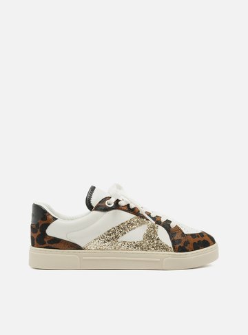 Tênis Animal Print Couro Urban