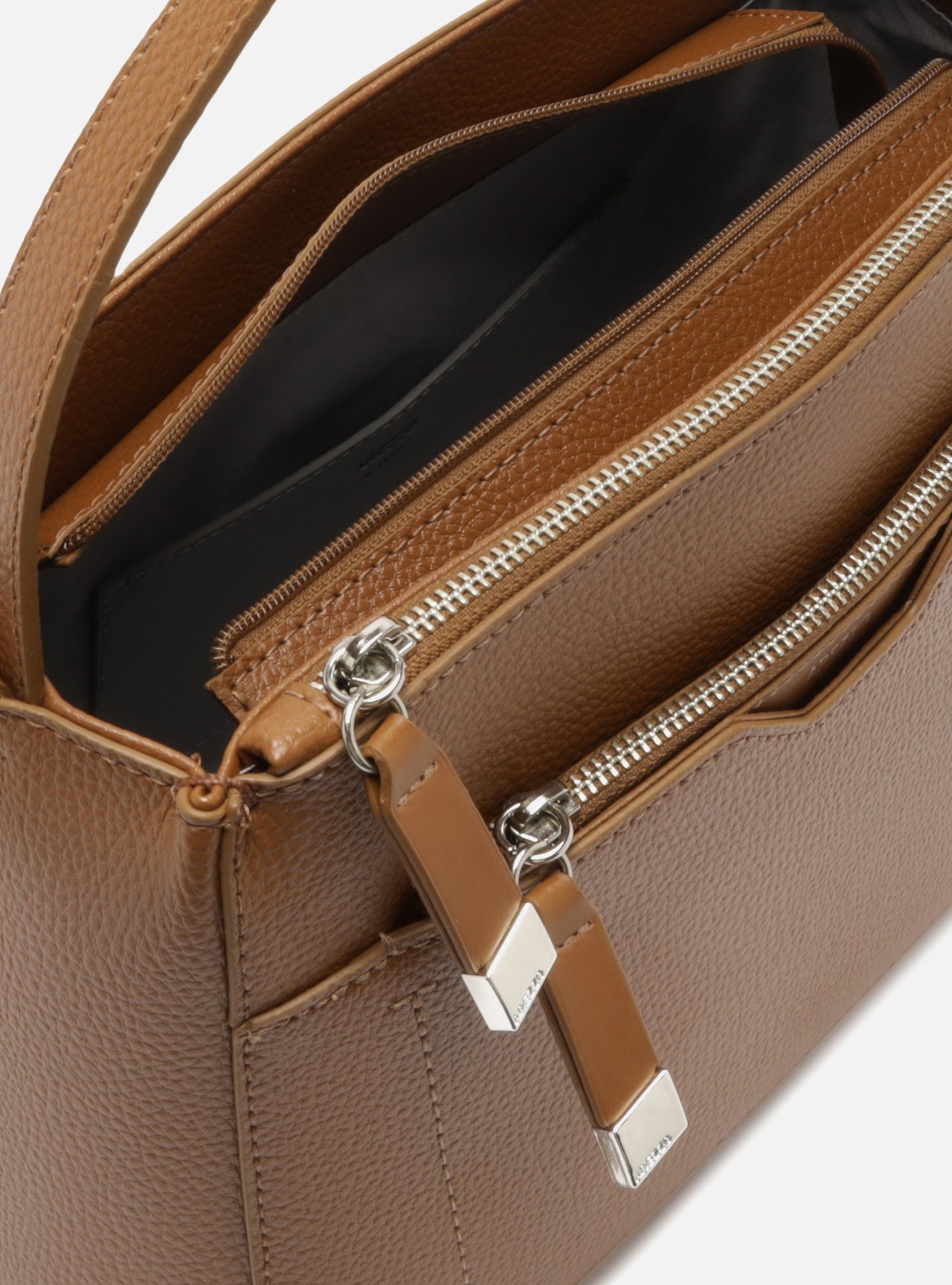 Bolsa Tote Marrom Emilly Grande Pouch — foto 4
