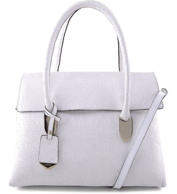 Bolsa Satchel Claire Branca