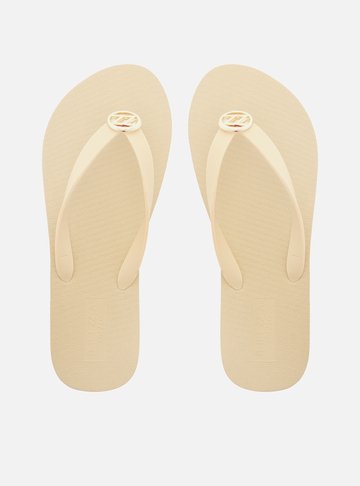 Chinelo Off-White Essential Metal ZZ