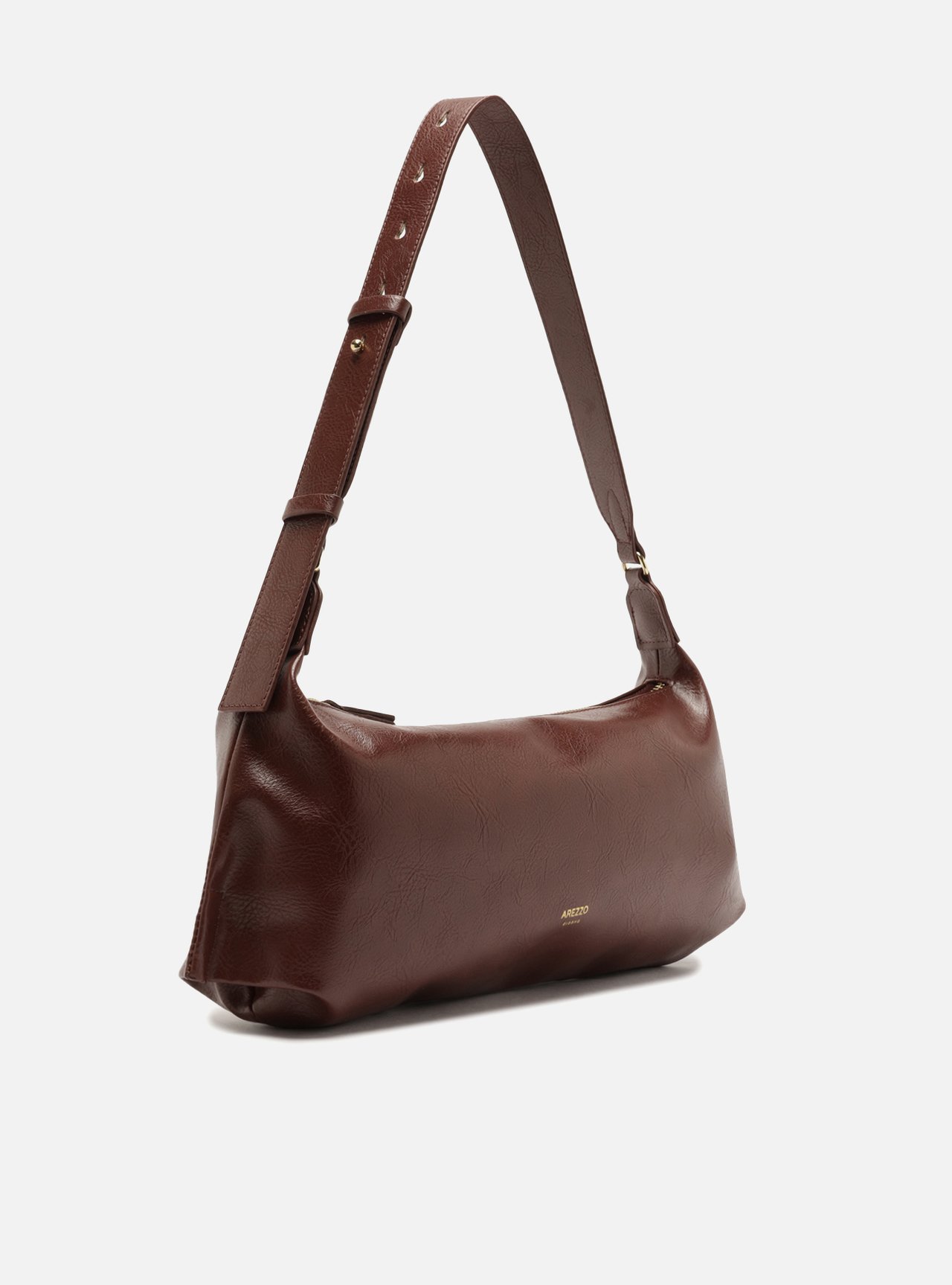 Bolsa Shoulder Vermelha Média Soft Alça Larga — foto 5