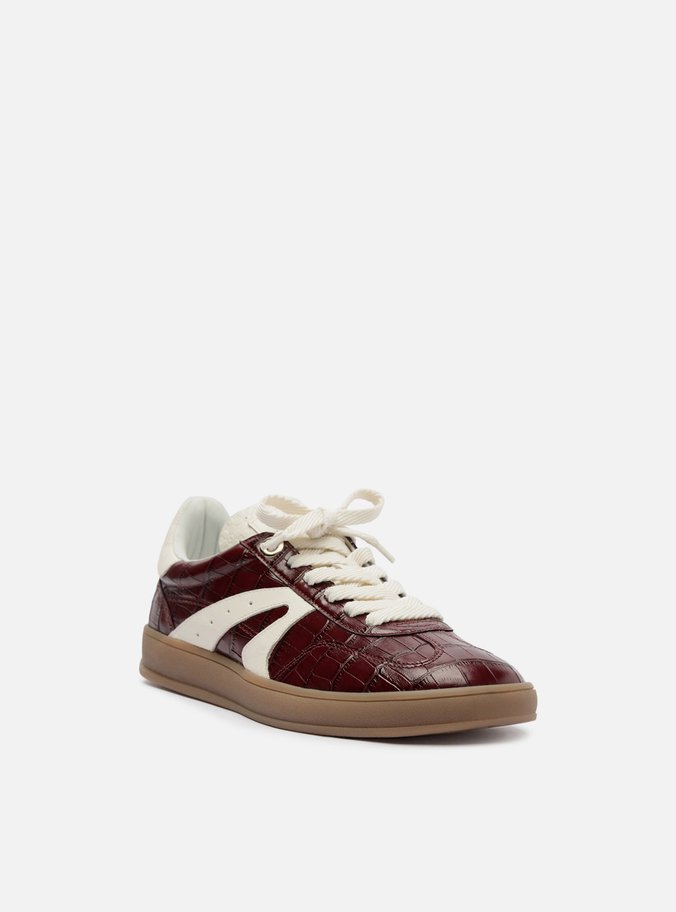 Tênis Vermelho Croco Amarração ARZ72