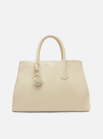 Bolsa Tote Branca Giorno Grande Bag Charm