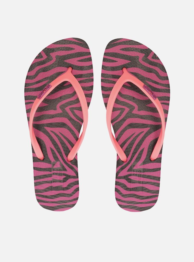 Chinelo de Dedo Multicolorido Estampa Brizza