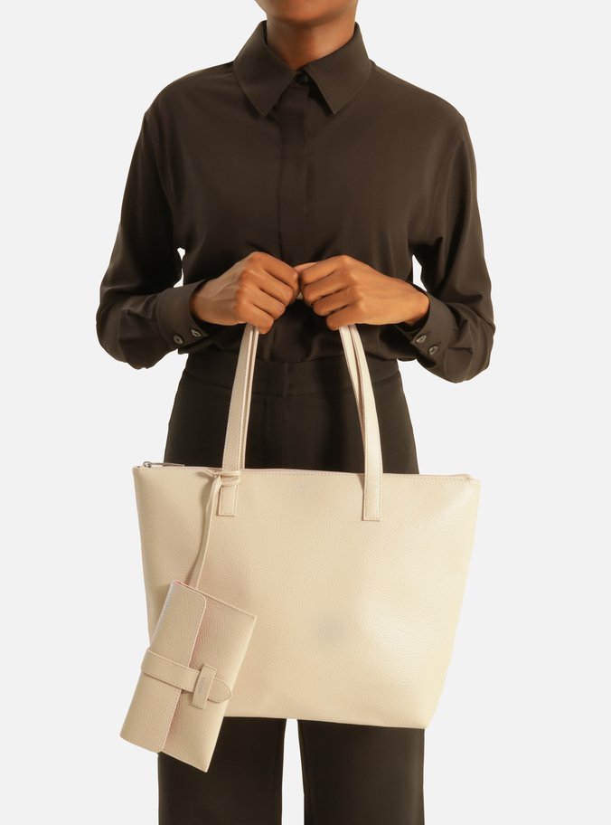Bolsa Shopping Branca Milky Mercato Grande