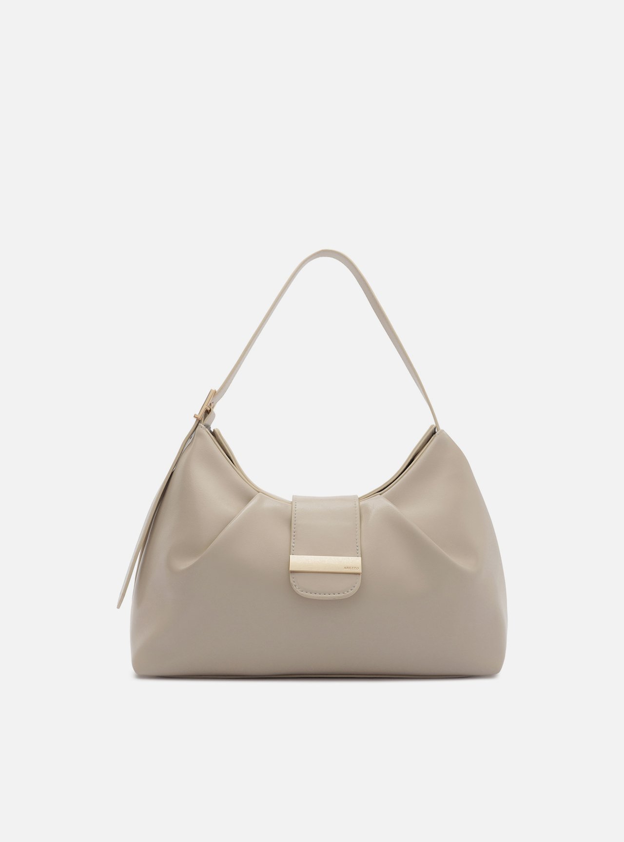 Bolsa Tiracolo Off White Média Soft Metais — foto 1