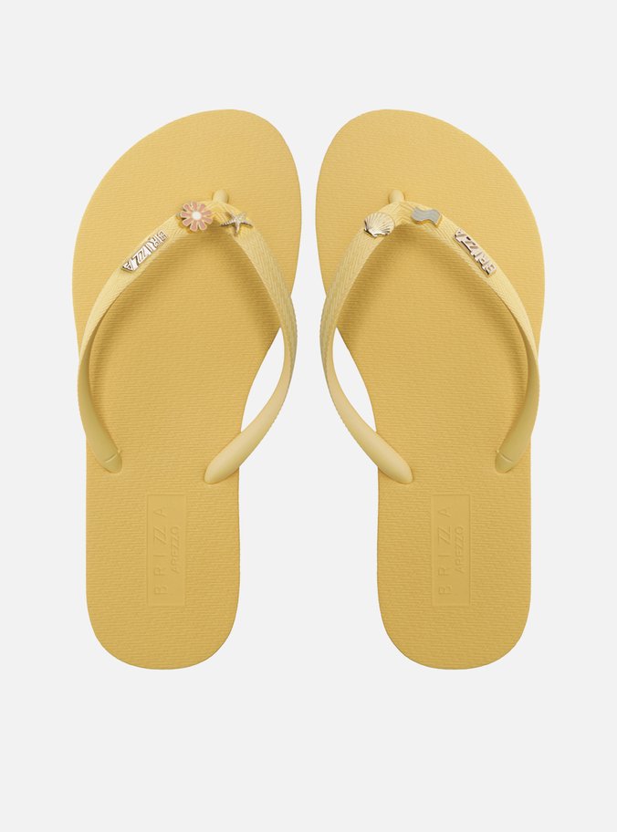 Chinelo Amarelo Essential Pins Metal