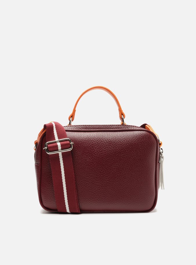 Bolsa Tiracolo Vermelha Prione Média Laranja