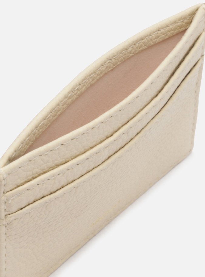 Porta-Cartão Off-White Couro