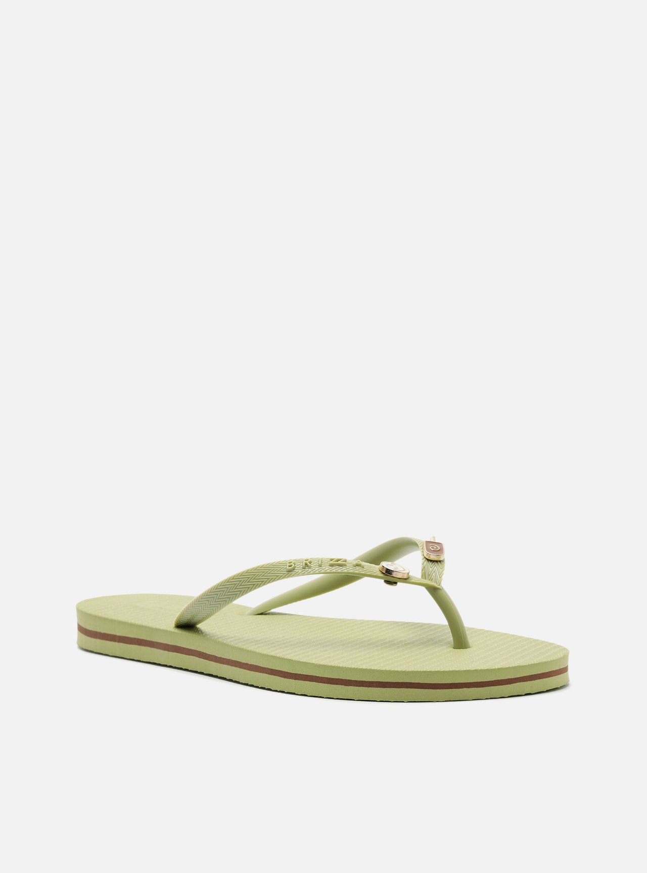 Chinelo de Dedo Verde Easy Bacio Di Latte — foto 2
