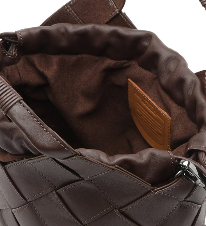 Bolsa Tote Marrom Couro Gaia Média Cacau Brown