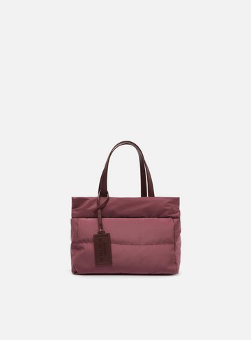 Arezzo — Bolsa Tiracolo Bordô Nylon Gigi Pequena