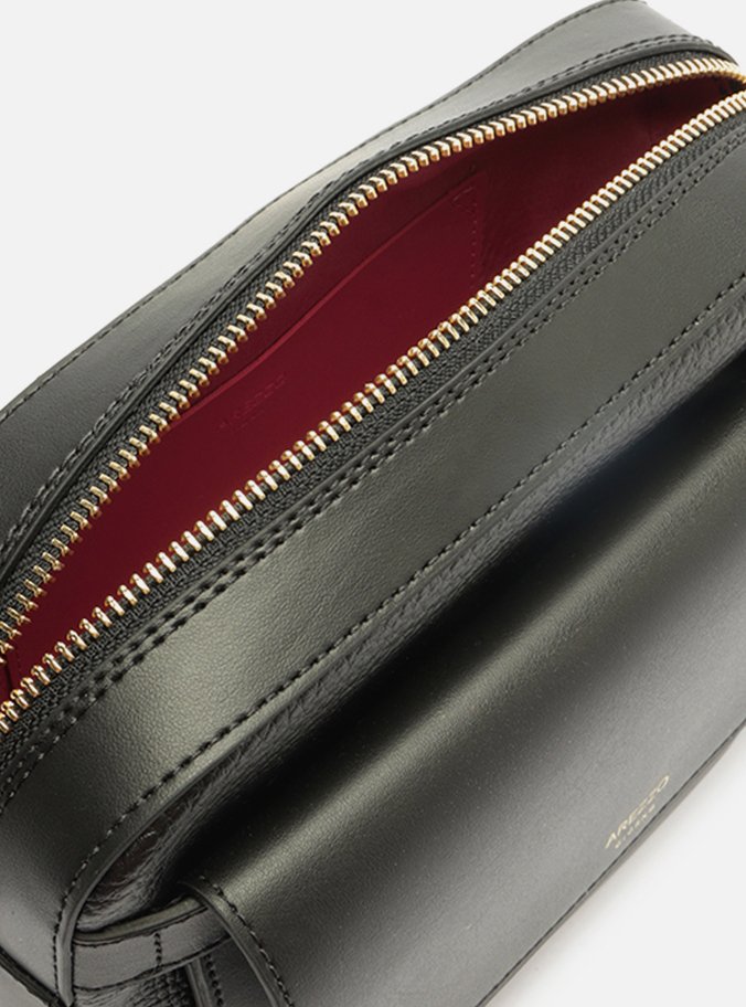 Bolsa Tiracolo Preta Média Pouch Removível
