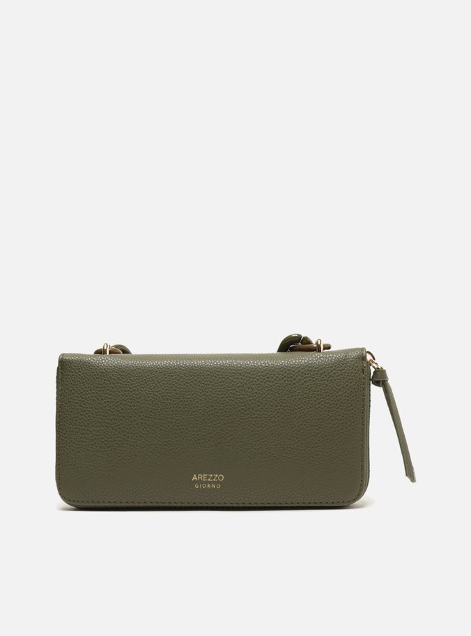 Bolsa Carteira Tiracolo Verde Média Corrente