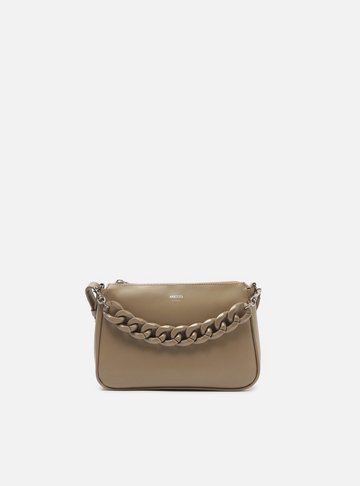 Bolsa Tiracolo Cinza Iara Pequena