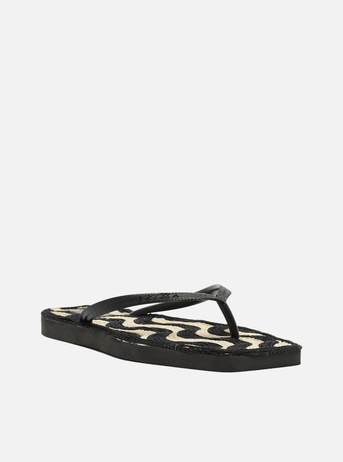Chinelo de Dedo Preto Brizza
