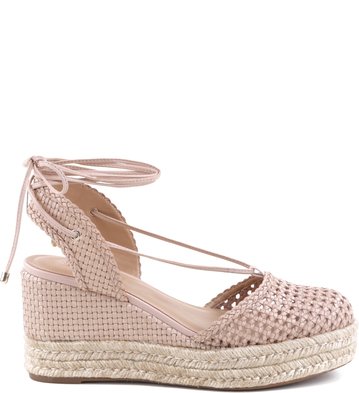 Espadrille Mix Tramado Areia