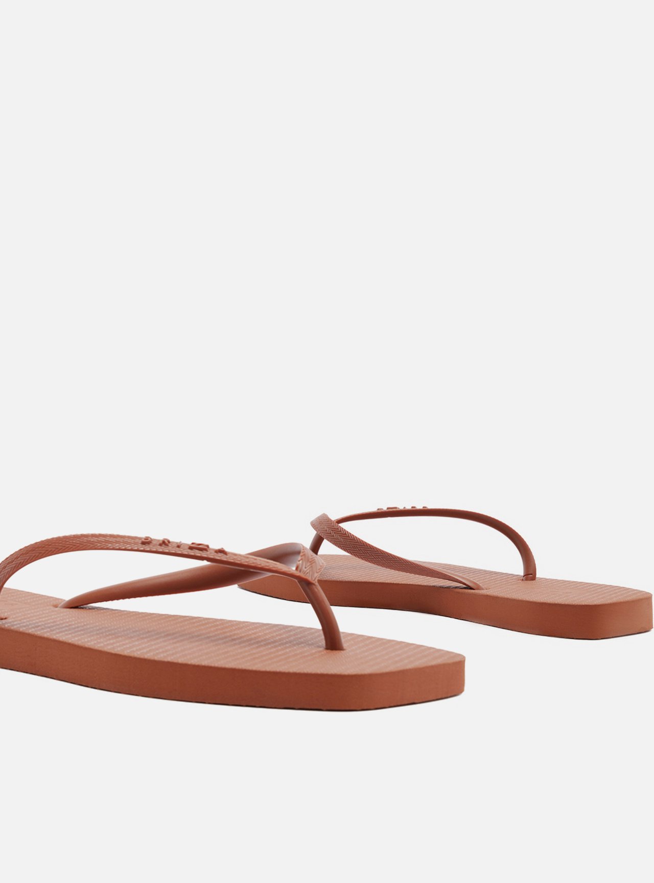 Chinelo de Dedo Terracota Básico Square Brizza — foto 4