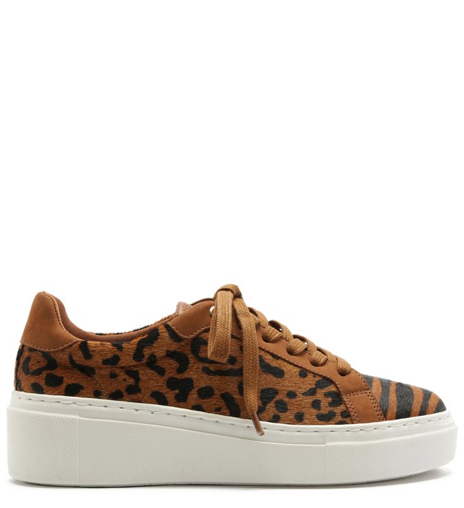 Tênis Pelo Animal Print Cadarço Puma e Tigrado