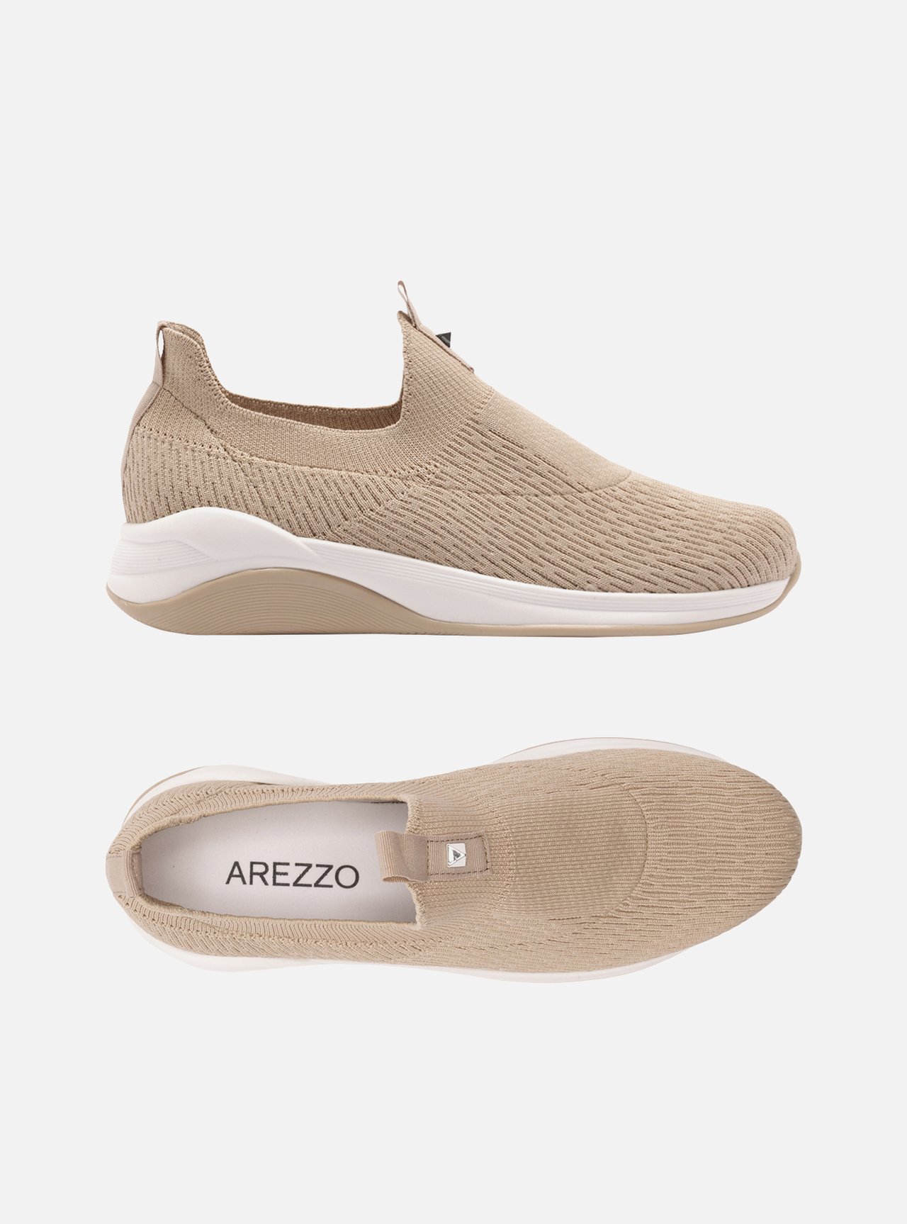 Tênis Slip On Salmão Knit Studs — foto 6