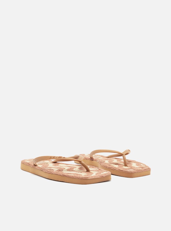 Chinelo de Dedo Marrom