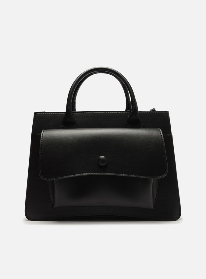 Bolsa Tote Preta Mirela Média