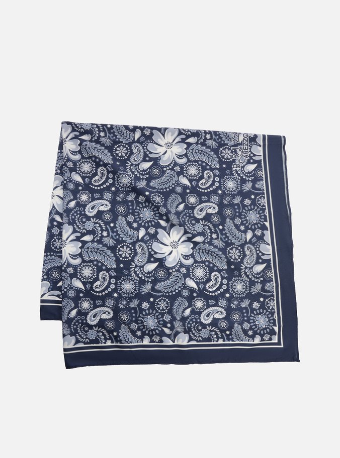 Lenço Estampado Azul Brizza | Arezzo