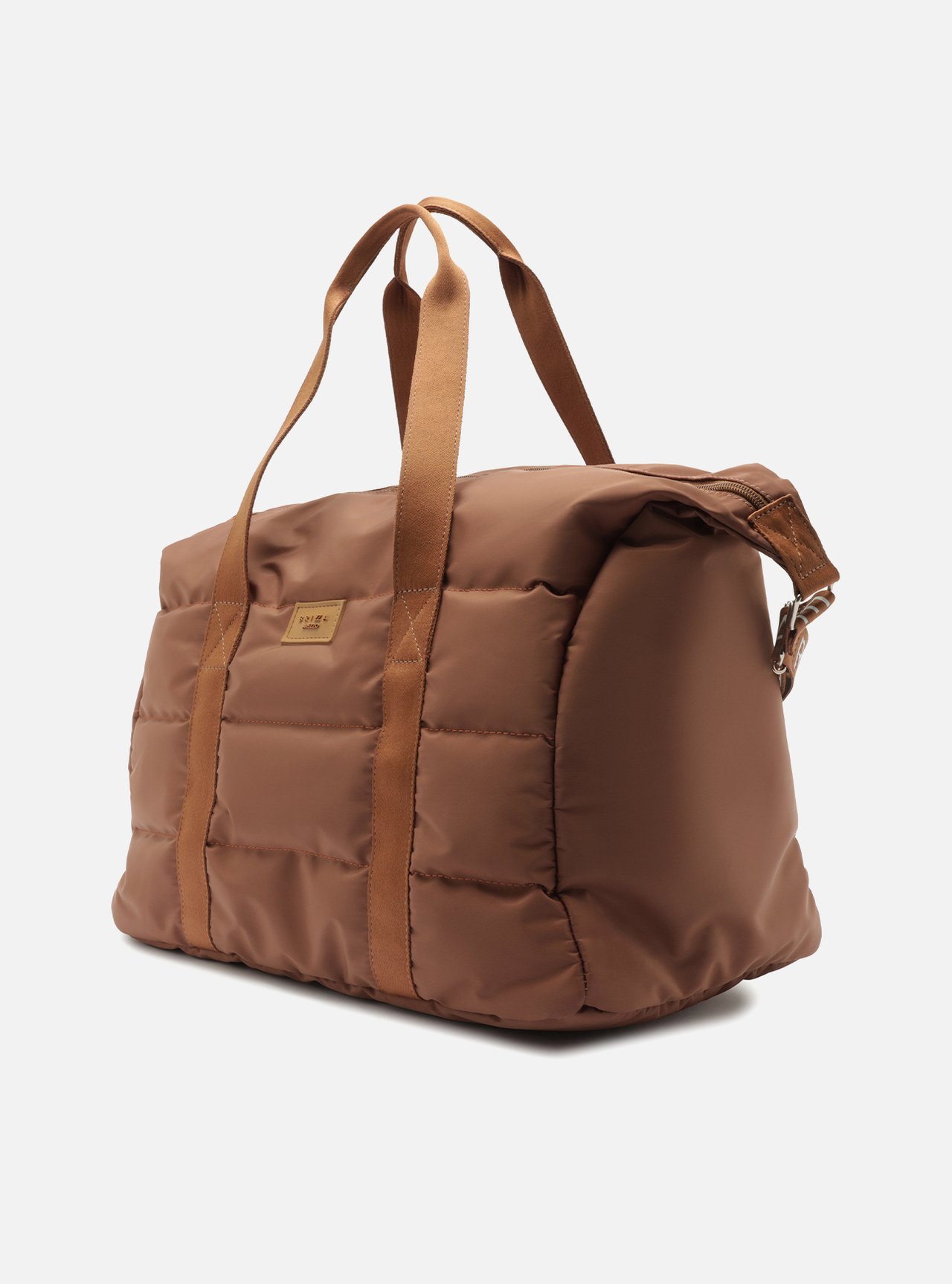 Bolsa Mala Marrom Grande Brizza — foto 2