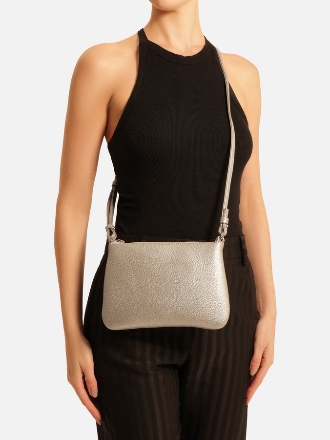 Bolsa Tiracolo Dourada Luisa Pequena