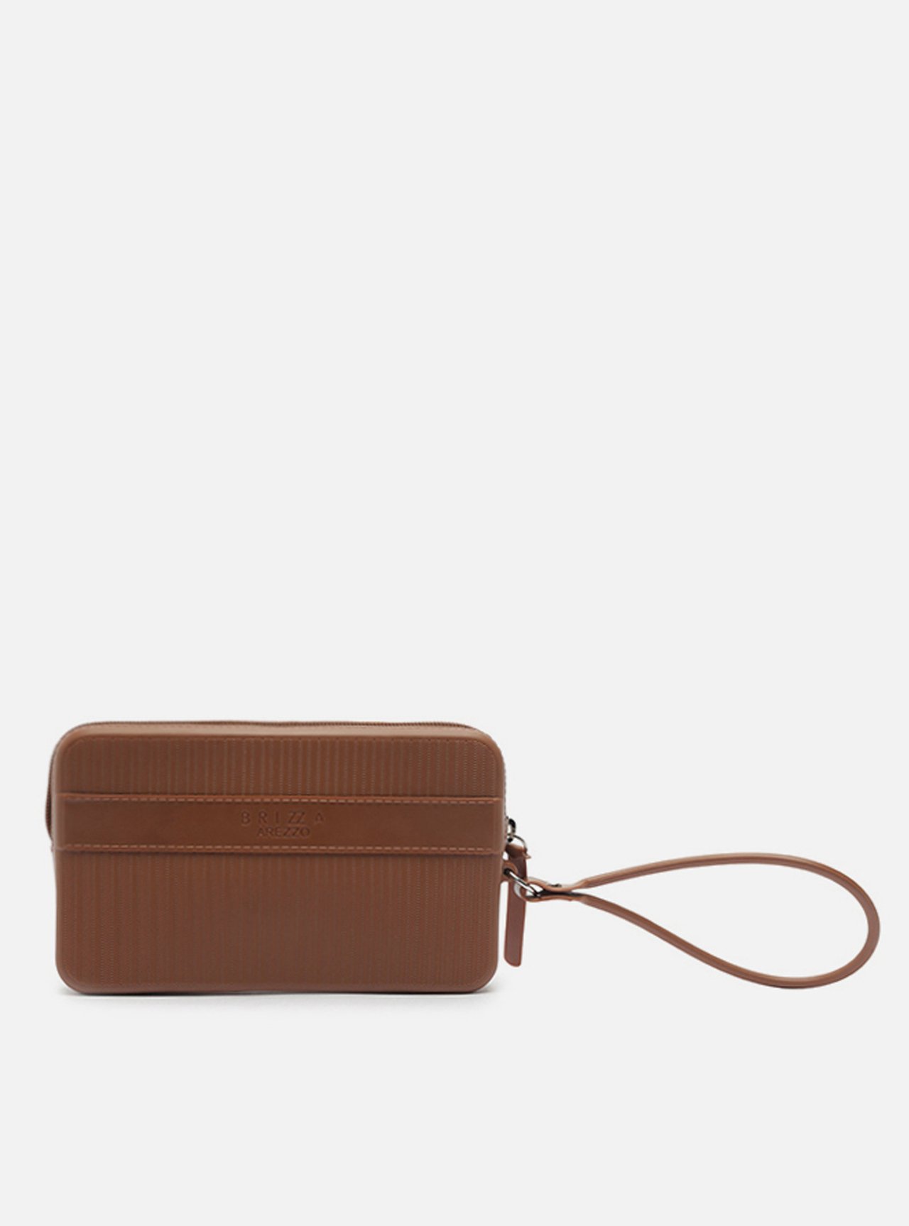 Bolsa Clutch Marrom Pequena Brizza — foto 2