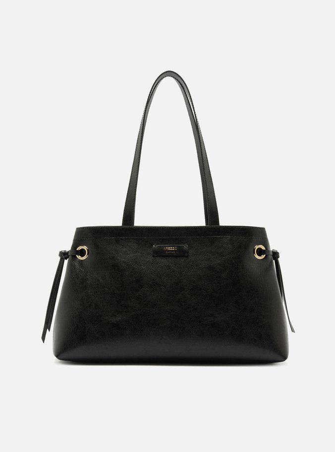 Bolsa Shopping Preta Grande Metais