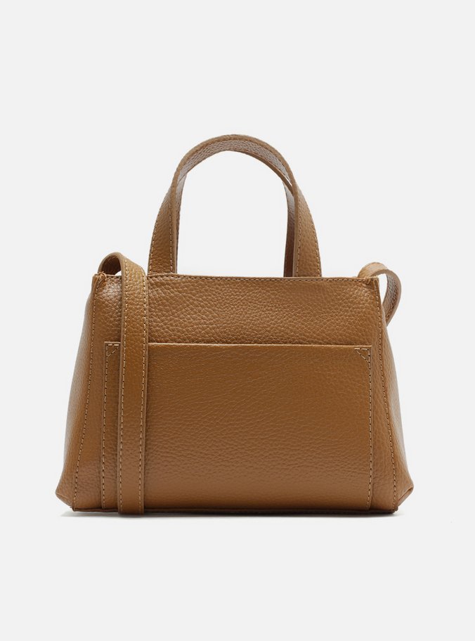 Bolsa Marrom Tote Pequena