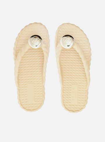Chinelo de Dedo Off-White Marrocos Brizza