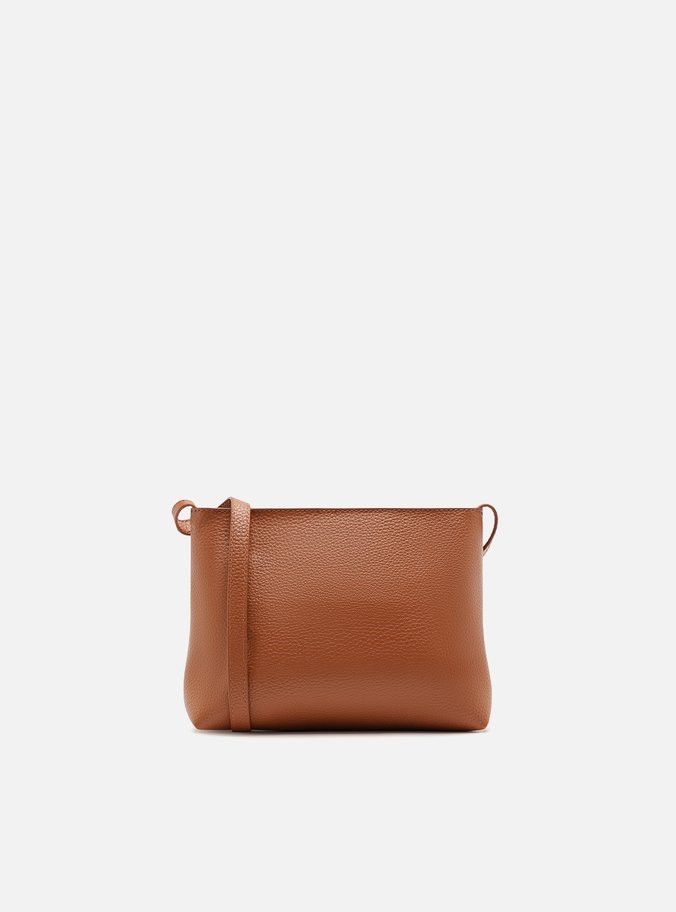 Bolsa Tiracolo Marrom Toscana Pequena