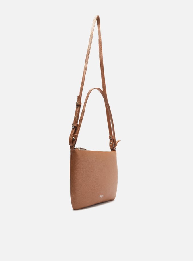 Bolsa Tiracolo Marrom Caramel Luisa Pequena