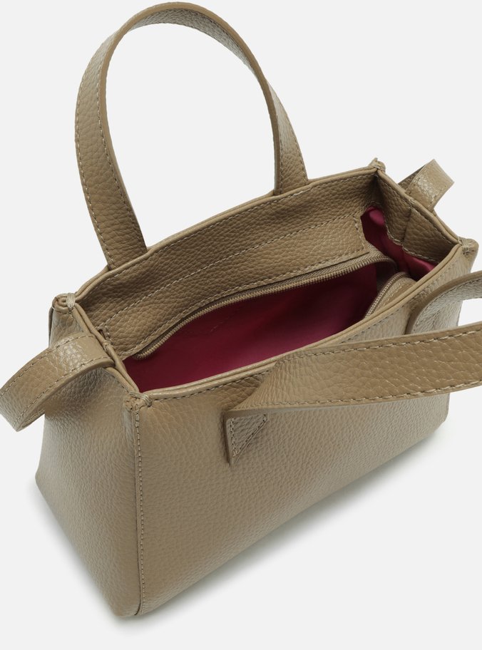 Bolsa Tote Cinza Pequena