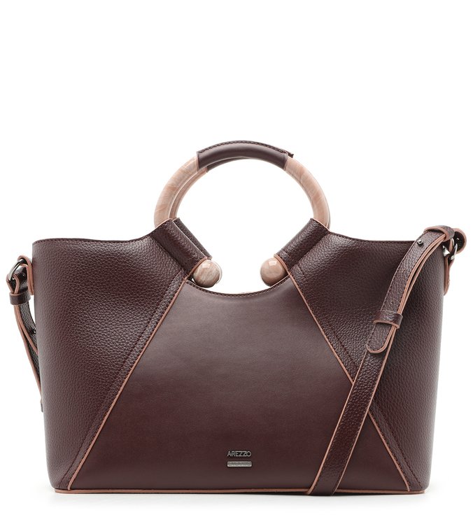 Bolsa Tote Roxa Beatriz Grande Hot Berry