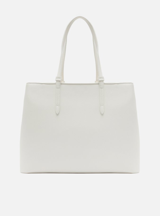 Bolsa Shopping Off-White Grande