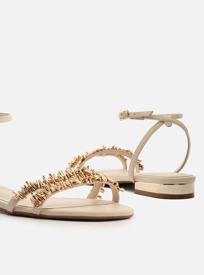 Sandália Rasteira Off-White Lenny Niemeyer