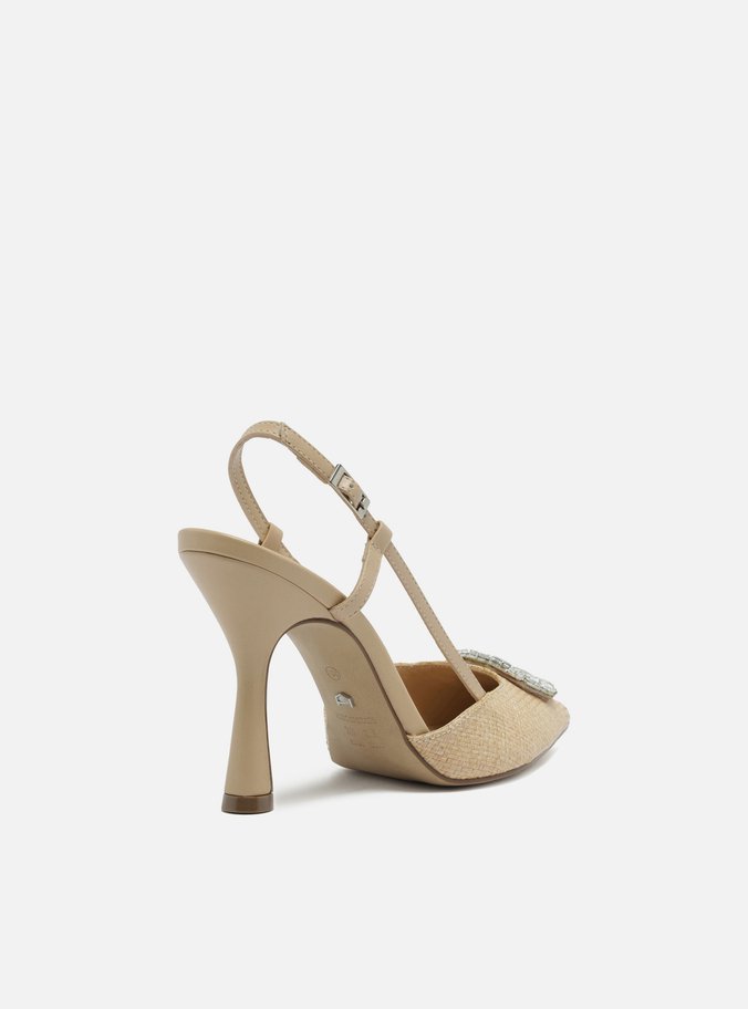Scarpin Nude Salto Alto