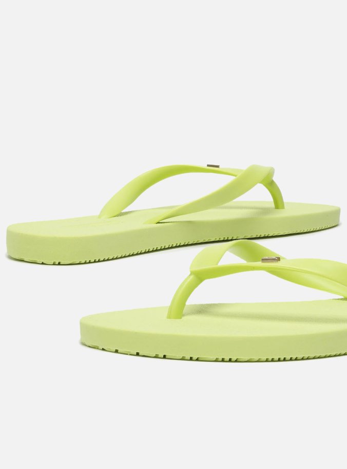 Chinelo de Dedo Verde Neon Brizza