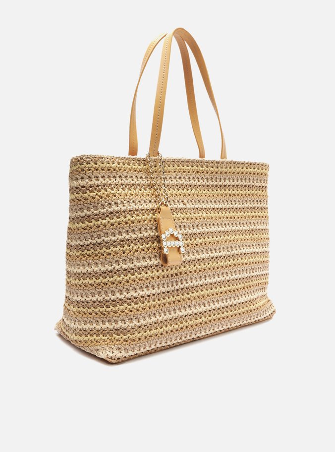 Bolsa Shopping Natural Tramada Gisele Grande