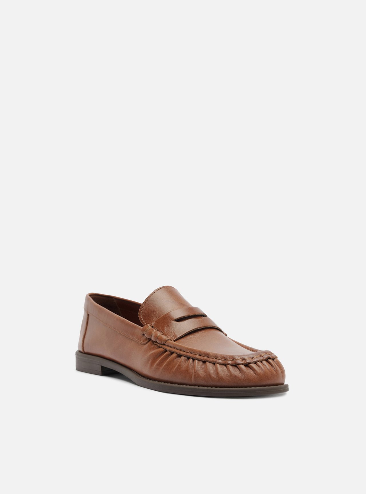 Mocassim Marrom Couro — foto 2