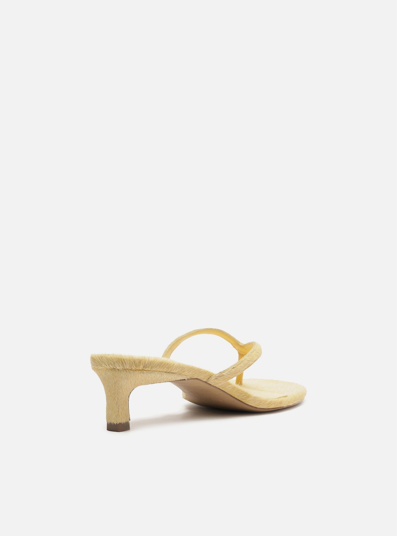 Tamanco Preto/Amarelo Salto Fino Pelo Zebra — foto 3