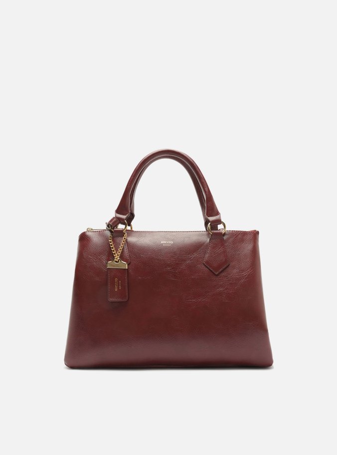 Bolsa Tote Bordô Média Metais