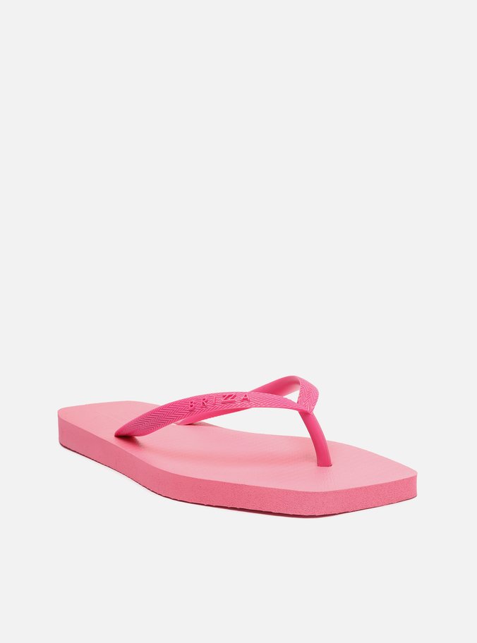 Chinelo de Dedo Rosa Básico Square Brizza