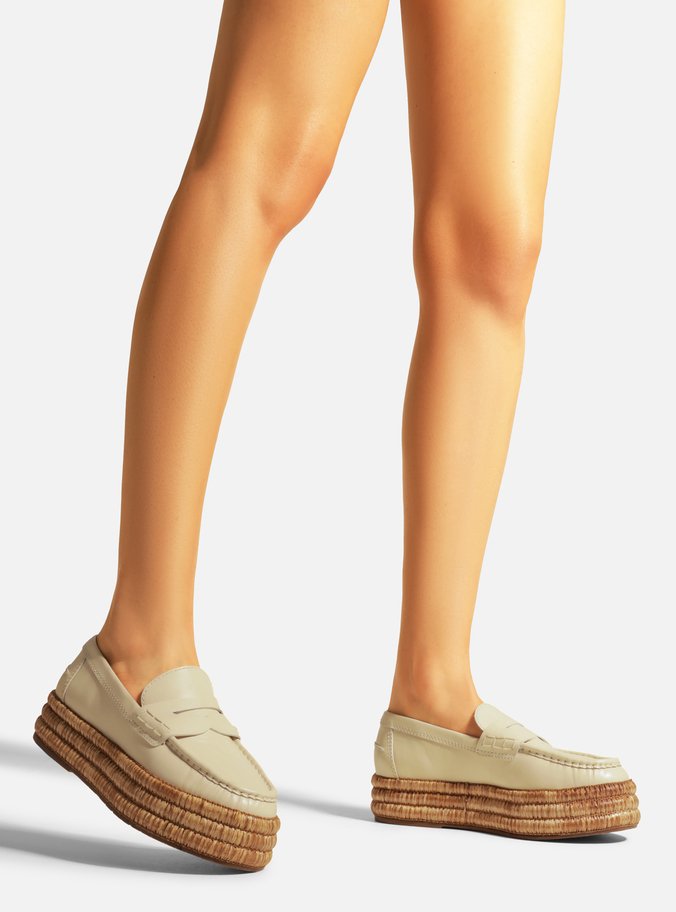 Mocassim flatform sale arezzo